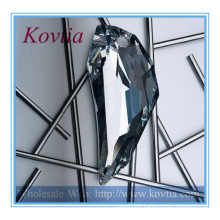 Fashion jewelry austrian crystal crescent moon shape pendant necklace